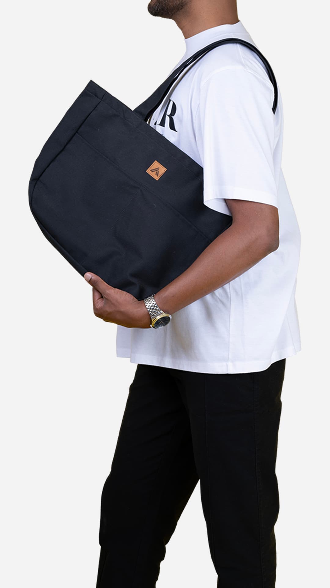 Agnar Tote Bag - Black