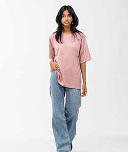 OVERSIZED T-SHIRT PREMIUM COLLECTION - PINK SMOOTHY