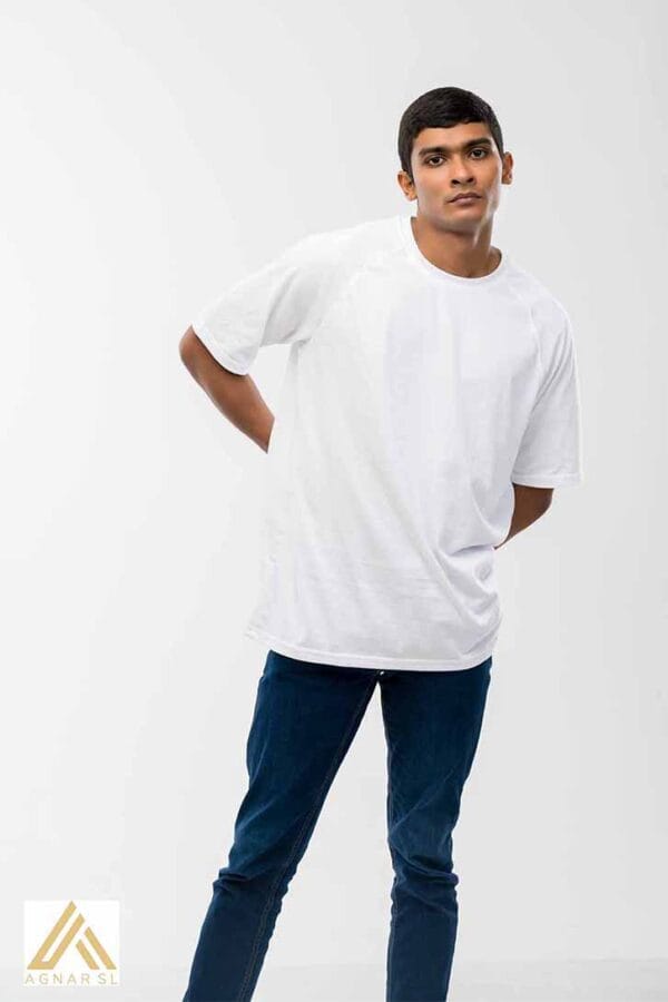 OVERSIZED T-SHIRT PREMIUM COLLECTION - SNOW WHITE - Image 2
