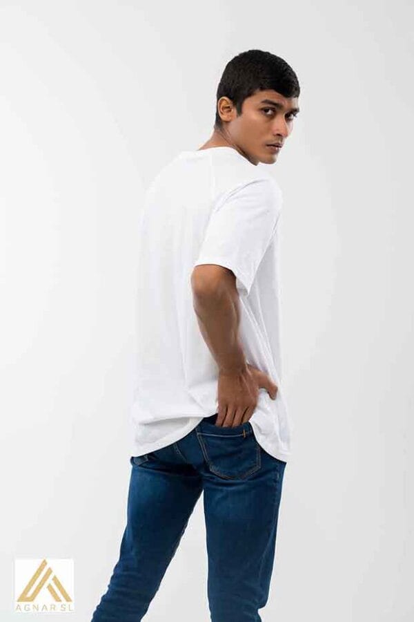 OVERSIZED T-SHIRT PREMIUM COLLECTION - SNOW WHITE - Image 4