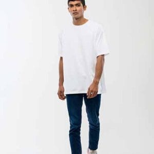 OVERSIZED T-SHIRT PREMIUM COLLECTION - SNOW WHITE